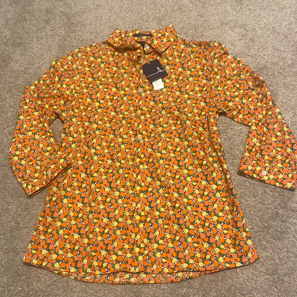 Lands’end button up top